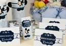 Invitatie Botez Mickey Mouse, Plcecard si Meniu Mickey Mousesi marturie Mickey Mouse Ciocolata / tematica Disney