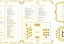 Invitatii Ciocolata / Grafica orientala - Kitul cuprinde Inviatia de Nunta cu motive orientale si restul printurilor de Nunta